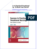 Success in Practical Vocational Nursing E Book Lisa Carroll Full Chapter PDF