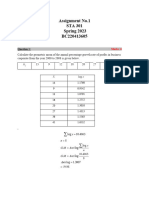 Assignment No 1 Sta 301