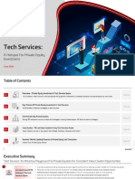 Tech Services - A Hotspot For Private Equity Investment