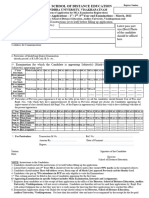 School of Distance Education: ST ND RD