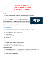 Etude de Cas Clinique Peritonite