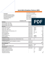 Ficha Técnica de Acrilo Nitrilo Butadieno Estireno ABS