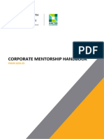 1 CORPORATE MENTORSHIP HANDBOOK - PGDM 2023-25 Batch