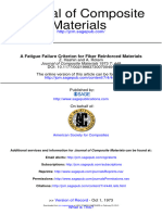 Hashin-Rotem A Fatigue Failure Criterion For Fiber Reinforced Matetials