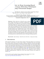 A Review in Deep Learning-Based Thyroid Cancer Detection Techniques Using Ultrasound Images