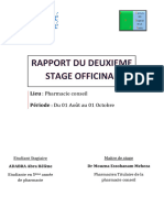 Rapport de Stage - Pour Fusion2f