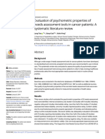 Evaluation of Psychometric Properties of Needs Ass