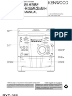 Kenwood rxd-355 SM 1