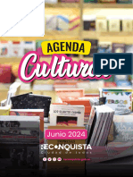 Agenda Cultural Reconquista Junio 2024