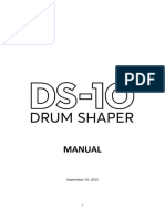 Ds 10 Drum Shaper Manual