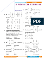 01 Matrices Revision Exercise