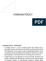 Foreign Policy