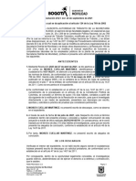 Secretaría Distrital de Movilidad: PM05-PR04-MD03 V2.0 Página 1