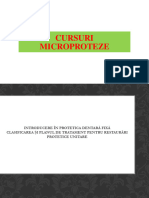 Cursuri - Ocluzologie & Microproteze