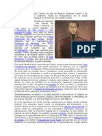 José Faustino Sánchez Carrión Fue Hijo de Agustín Sánchez Carrión y de Teresa Rodríguez y Ledesma