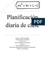 Planificación 9 - 5