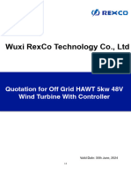 Horizontal 5KW 48V Off Grid System