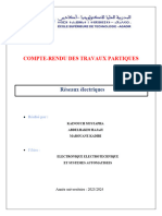 COMPTE RENDU (Réseaux Électriques)