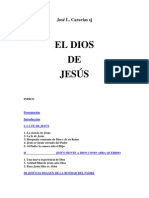 EL DIOS DE JESÚS José L Caravias SJ