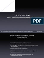 Galiot Safety Performance Measurement in Action