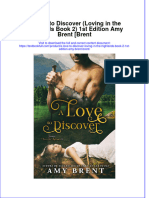 Full Chapter A Love To Discover Loving in The Highlands Book 2 1St Edition Amy Brent Brent PDF