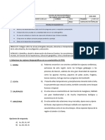 Prueba de Diagnostico Destrezas 10mo y 8vo Ciencias Naturales