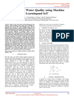 Detection of Water Quality Using Machine