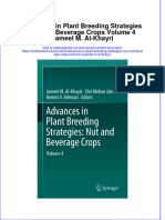 PDF Advances in Plant Breeding Strategies Nut and Beverage Crops Volume 4 Jameel M Al Khayri Ebook Full Chapter