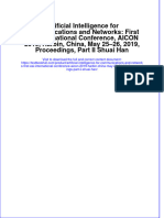 PDF Artificial Intelligence For Communications and Networks First Eai International Conference Aicon 2019 Harbin China May 25 26 2019 Proceedings Part Ii Shuai Han Ebook Full Chapter