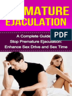 Premature Ejaculation - A Complete Guide To Stop Premature Ejaculation - Enhance Sex Drive