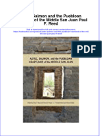 PDF Aztec Salmon and The Puebloan Heartland of The Middle San Juan Paul F Reed Ebook Full Chapter