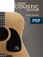 MG Soft Acoustic Guitar - User Guide