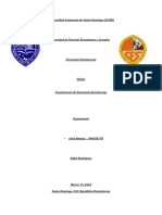 Cuestionario de Economia Dominicana (Desarrollo)