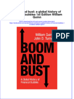 PDF Boom and Bust A Global History of Financial Bubbles 1St Edition William Quinn Ebook Full Chapter