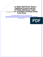 Full Chapter China S Non State Soft Power Actors Tai Chi Traditional Culture and The Practice of Public Diplomacy China Policy Series 1St Edition Xiaoling Zhang Tony Hong PDF