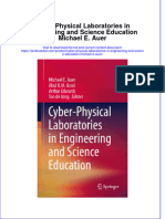 Textbook Cyber Physical Laboratories in Engineering and Science Education Michael E Auer Ebook All Chapter PDF