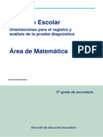 3 Matematica Orientaciones para El Regisro y Analisis de La Prueba Diagnostica 2024