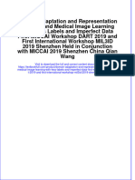 Download pdf Domain Adaptation And Representation Transfer And Medical Image Learning With Less Labels And Imperfect Data First Miccai Workshop Dart 2019 And First International Workshop Mil3Id 2019 Shenzhen Held ebook full chapter 