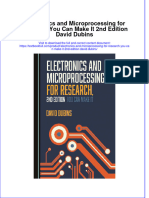 PDF Electronics and Microprocessing For Research You Can Make It 2Nd Edition David Dubins Ebook Full Chapter