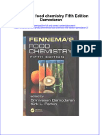 Textbook Fennemas Food Chemistry Fifth Edition Damodaran 2 Ebook All Chapter PDF