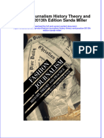 PDF Fashion Journalism History Theory and Practice 2013Th Edition Sanda Miller Ebook Full Chapter