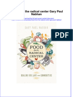 PDF Food From The Radical Center Gary Paul Nabhan Ebook Full Chapter