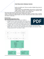 An Airline Reservations System