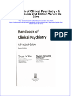 Full Chapter Handbook of Clinical Psychiatry A Practical Guide 2Nd Edition Varuni de Silva PDF