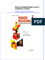 Full Chapter Inside Reading 2E Student Book Level 2 Lawrence J Zwier PDF