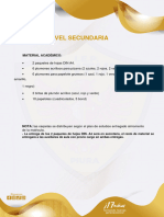 Lista de Secundaria