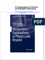 PDF Mechanistic Explanations in Physics and Beyond Brigitte Falkenburg Ebook Full Chapter