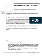 IACS Requirements Concerning POLAR CLASS - Machinery Requirements For Polar Class Ships