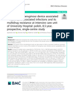 Pseudomonas Aeruginosa - Device Associated