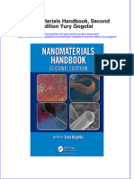 Textbook Nanomaterials Handbook Second Edition Yury Gogotsi Ebook All Chapter PDF